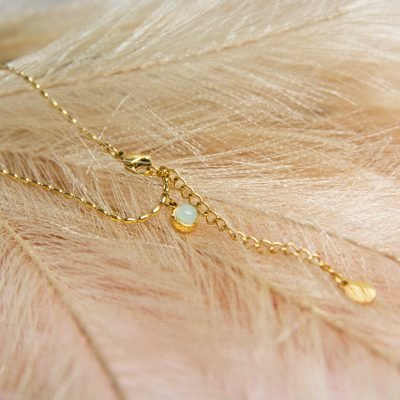 Nerūdijančio plieno kaklo pakabukas | taškas